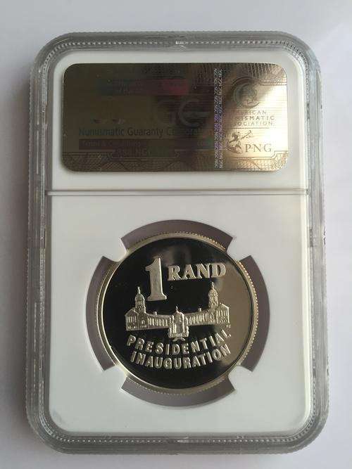 1994 PRESIDENTIAL INAUGURATION SILVER R1 NGC PF69 ULTRA CAMEO