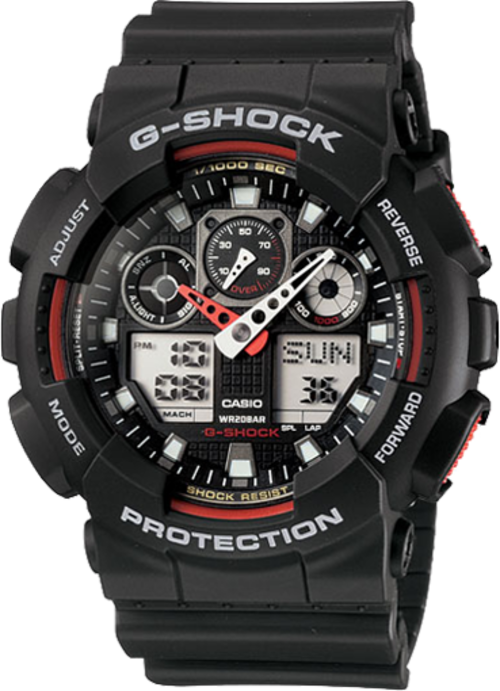 Casio G-Shock Mens Watch GA-100 5081
