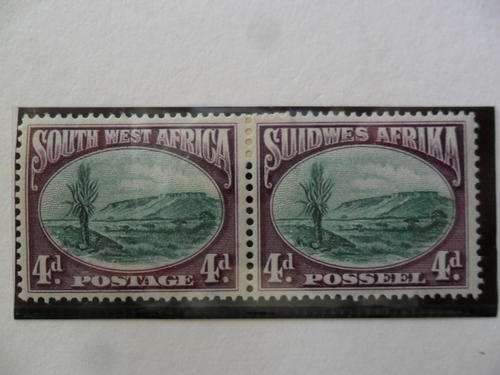 S.W.A. - 1931 - 4d PAIR - MINT