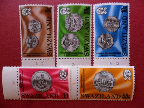 SWAZILAND - 1975 - SET OF 5 - MINT