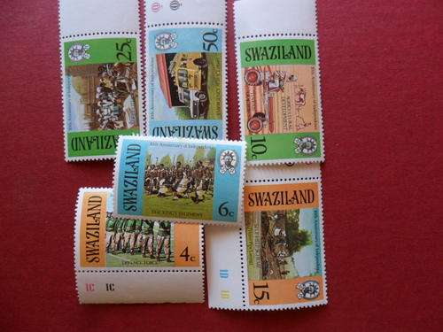 SWAZILAND -SET OF 6 - MINT - INDEPENDENCE