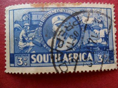 UNION OF S.A. - 1941/2 - 3d  - USED