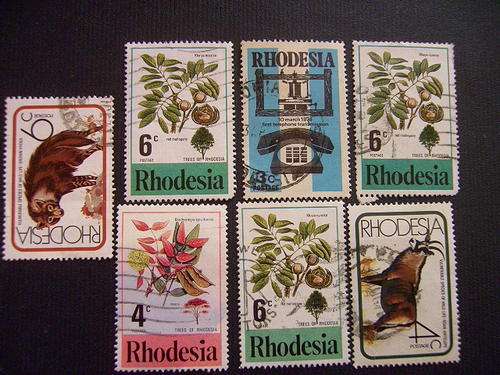 RHODESIA - 1976 - 7 STAMPS