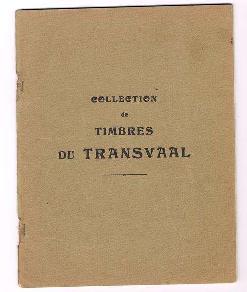 Transvaal Collection in old Booklet as per 7 scans