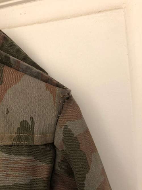 FAPLA uniform, consisting of trousers, shirt and cap.