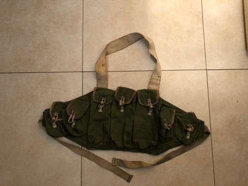 Rhodesian Chest webbing specifically for AK mags