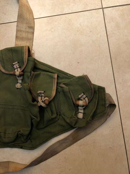 Rhodesian Chest webbing specifically for AK mags