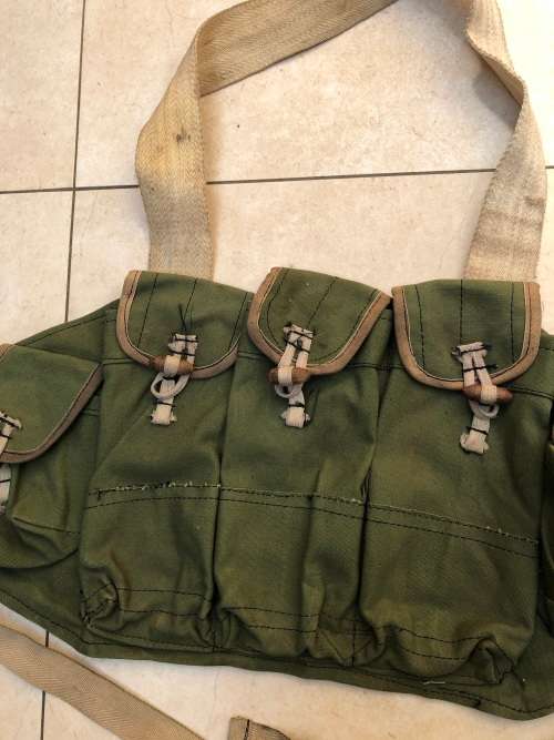 Rhodesian Chest webbing specifically for AK mags