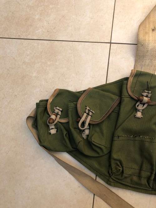 Rhodesian Chest webbing specifically for AK mags