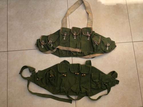 Rhodesian Chest webbing specifically for AK mags
