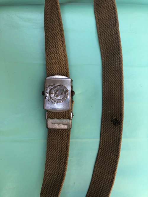 FAPLA Belt and Buckle
