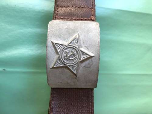 Russian Buckle and belt