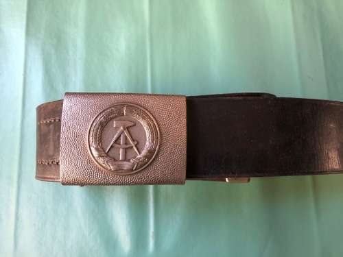 East German Officers Buckle and belt