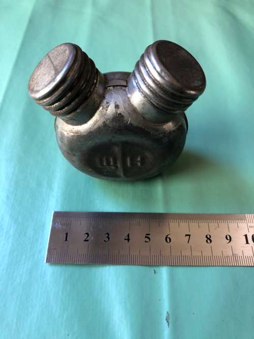 Russian oil and solvent bottle