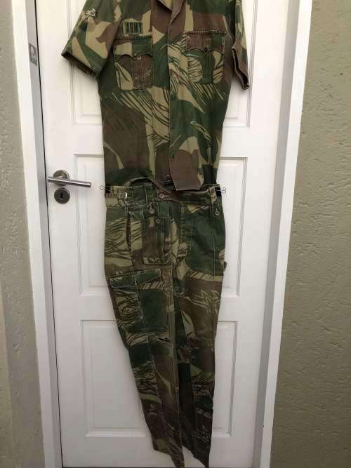 Rhodesian Camo Shirt and trousers