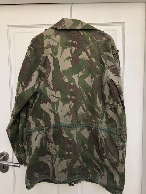 Rhodesian BSAP cammo jacket and pants