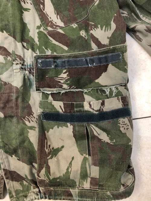Rhodesian BSAP cammo jacket and pants