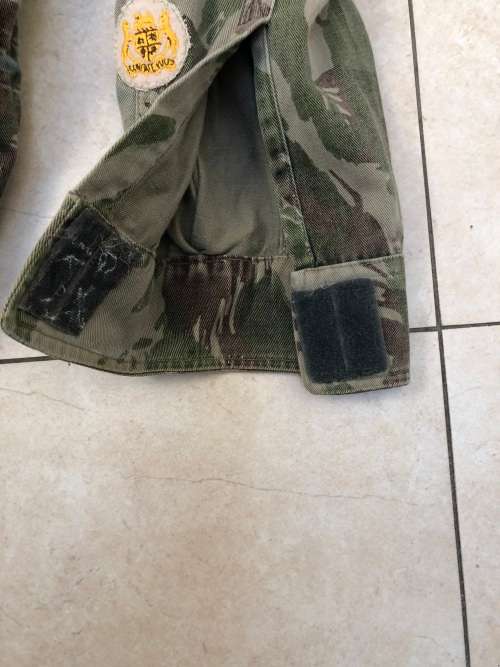 Rhodesian BSAP cammo jacket and pants