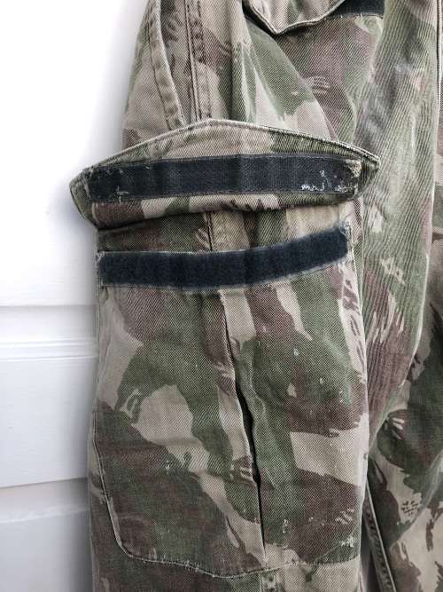 Rhodesian BSAP cammo jacket and pants