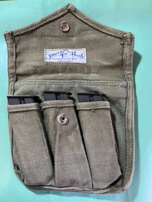 Rhodesian bush war Browning HP magazine pouch