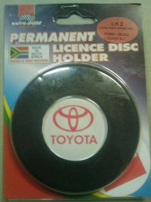 Permanent  License Disc holder