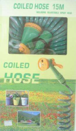 quality 15m coiled hose