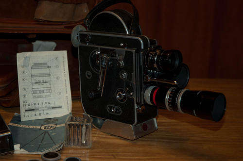 Paillard Bolex 16mm Camera Vintage 1950's