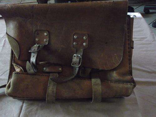 Very Old Leather School Bag