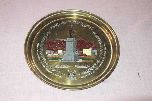 Johan Van Riebeeck Brass Plate