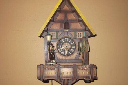 Old Cuckoo Clock (Rare 3 Weights Type)