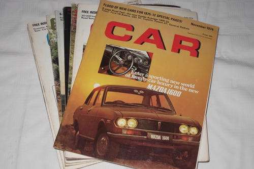 Car Magazines 1974
