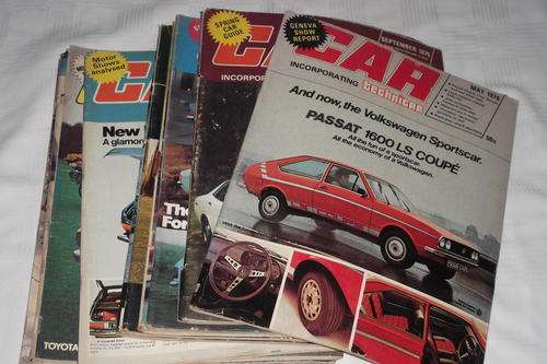 Car Magazines 1976