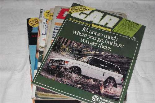Car Magazines 1980