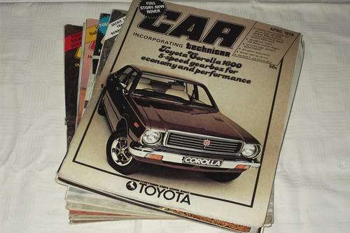 Car Magazines 1978