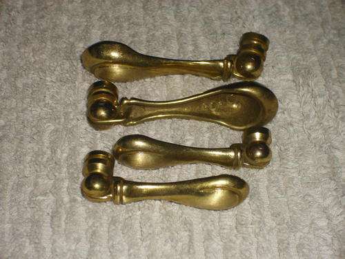 4 Solid Brass Handles