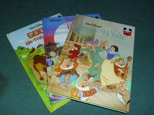 3 Walt Disney Books