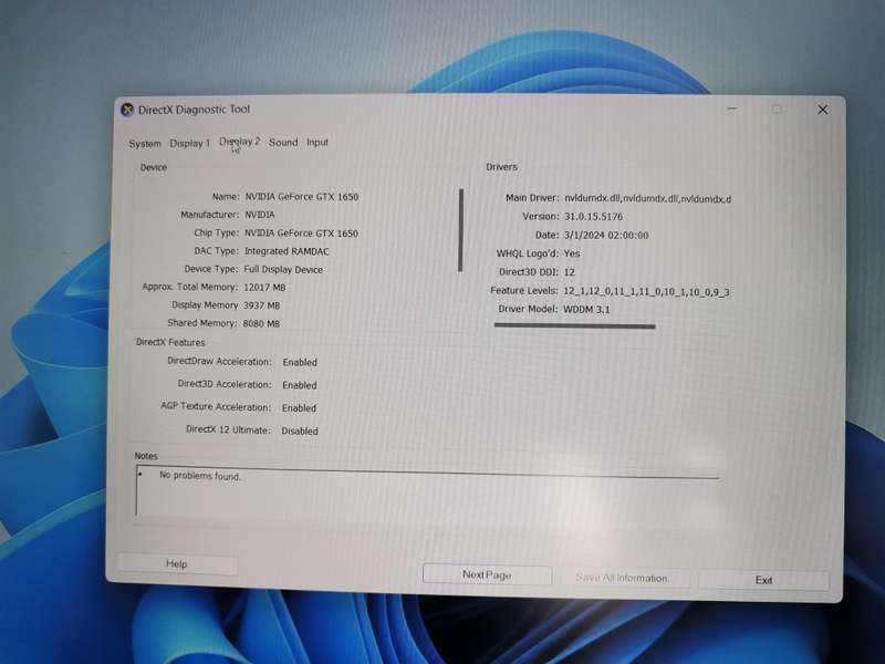 HP Pavilion gaming Laptop i5 16GB Memory + 256GB NVME + 1TB Mechanical Hard Drive