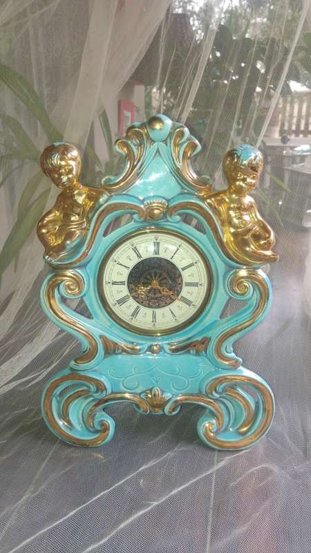Jema Holland Large Riccoco Mantle Clock (437)