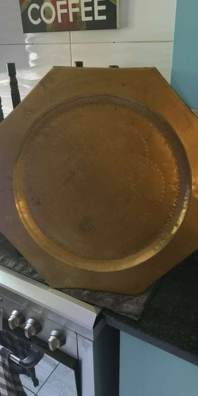 Copper eastern tea trey
