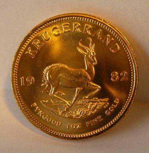 KRUGERRAND 1 oz GOLD  ** X 2,bid per coin **