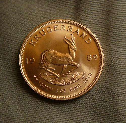 KRUGERRAND 1 oz GOLD  ** X 2,bid per coin **