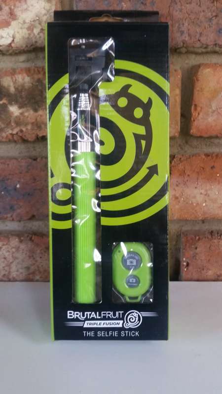 Brutal fruit selfie sticks