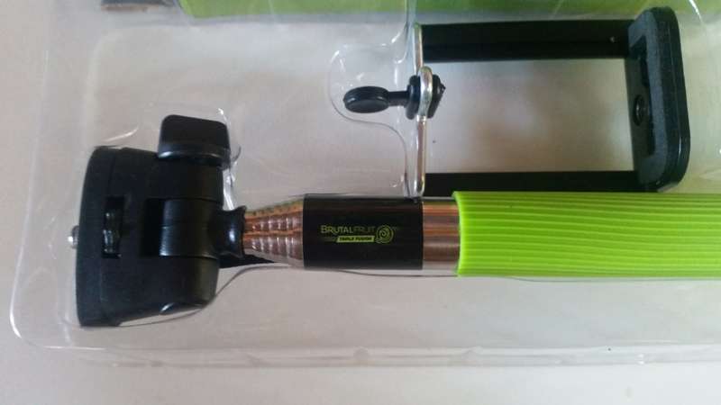 Brutal fruit selfie sticks