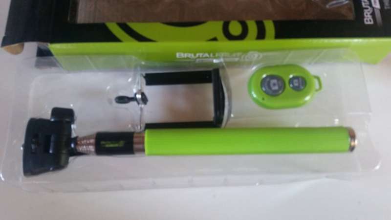 Brutal fruit selfie sticks