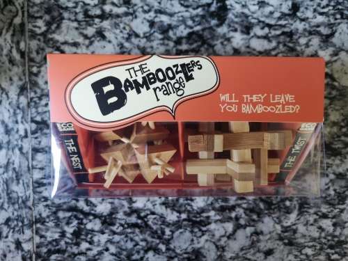 The Bamboozlers range - The Nest and The Twist Bamboo Puzzle