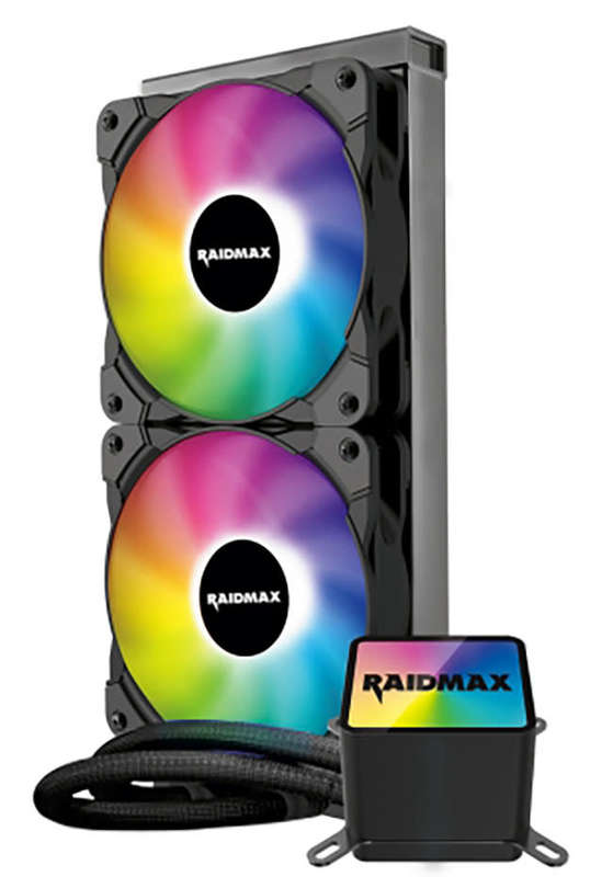 Raidmax CPU Liquid Cooler Tornado ARGB 240mm LC240