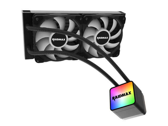 Raidmax CPU Liquid Cooler Tornado ARGB 240mm LC240