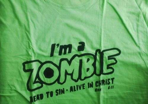 Christian Zombie XL t-shirt