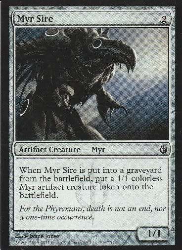 Magic the gathering: Myr Sire