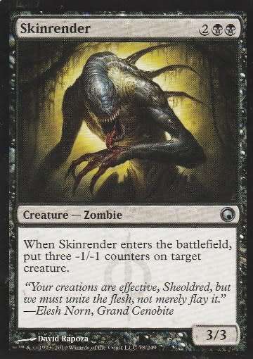 Magic the gathering: Skinrender